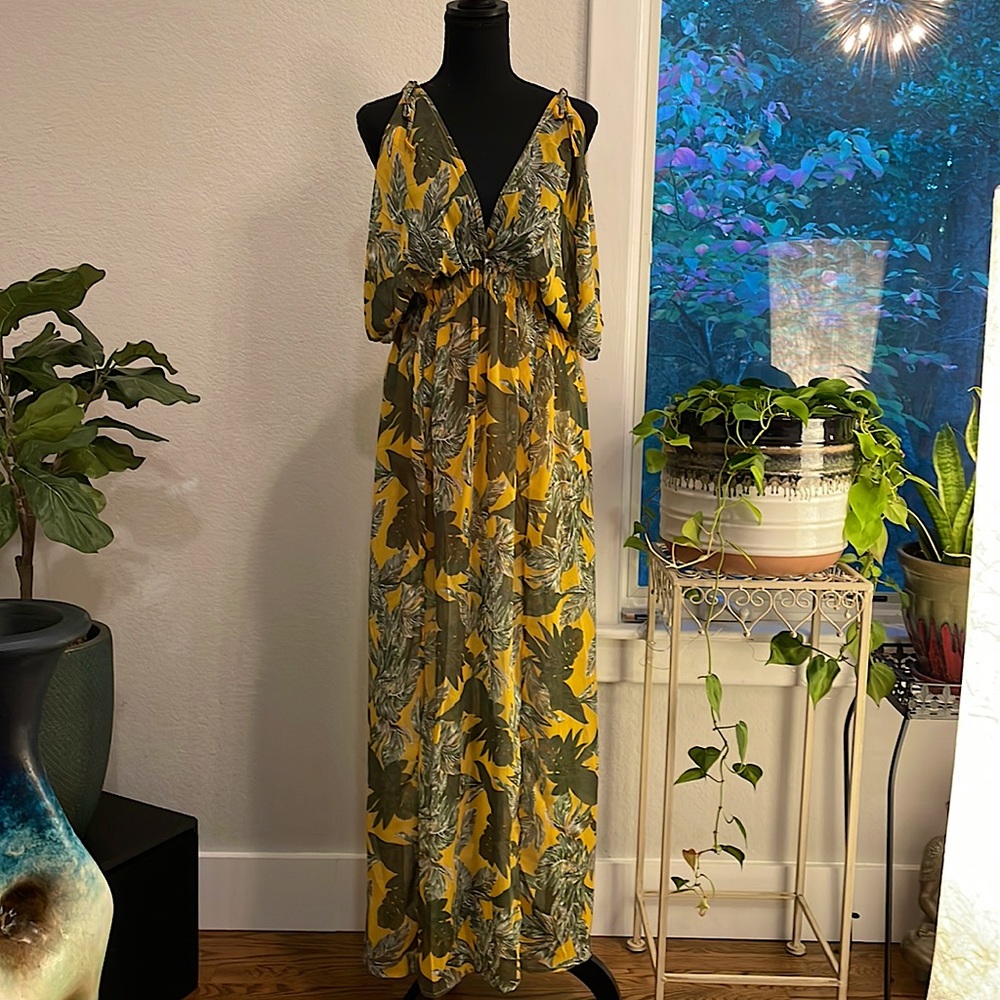 Boho flowy dress